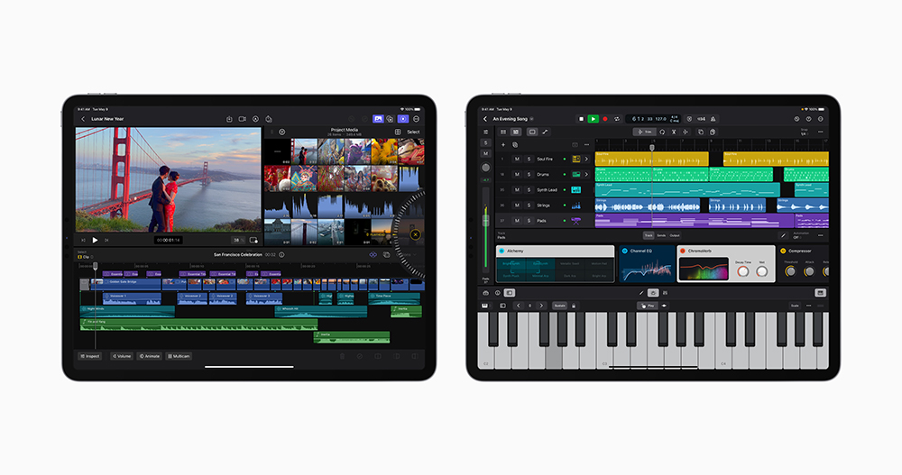 iPad 正式支援 Final Cut Pro 和 Logic Pro，還帶來可自訂白平衡的「Pro 相機」錄影模式 - 電腦王阿達
