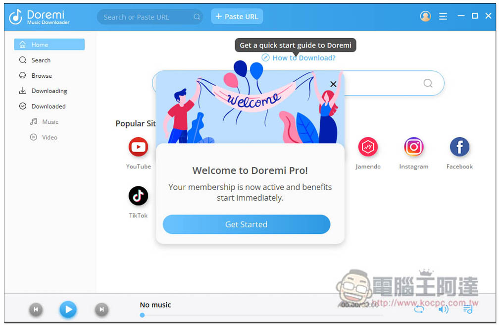 Doremi Music Downloader 限免下載,支援超過 1,000 個網站,YouTube 最高支援 4K 畫質影片、320k MP3 音樂(Windows/Mac) - 電腦王阿達 Doremi Music Downloader 限免下載,支援超過 1,000 個網站,YouTube 最高支援 4K 畫質影片、320k MP3 音樂(Windows/Mac) - 電腦王阿達
