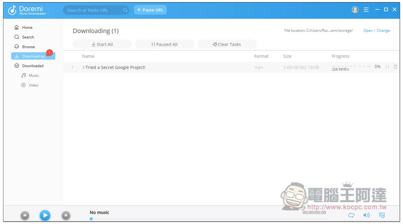 Doremi Music Downloader 限免下載,支援超過 1,000 個網站,YouTube 最高支援 4K 畫質影片、320k MP3 音樂(Windows/Mac) - 電腦王阿達 Doremi Music Downloader 限免下載,支援超過 1,000 個網站,YouTube 最高支援 4K 畫質影片、320k MP3 音樂(Windows/Mac) - 電腦王阿達