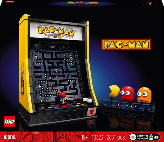 樂高將推出 LEGO ICONS《PAC-MAN》再現街機經典回憶 - 電腦王阿達 樂高將推出 LEGO ICONS《PAC-MAN》再現街機經典回憶 - 電腦王阿達