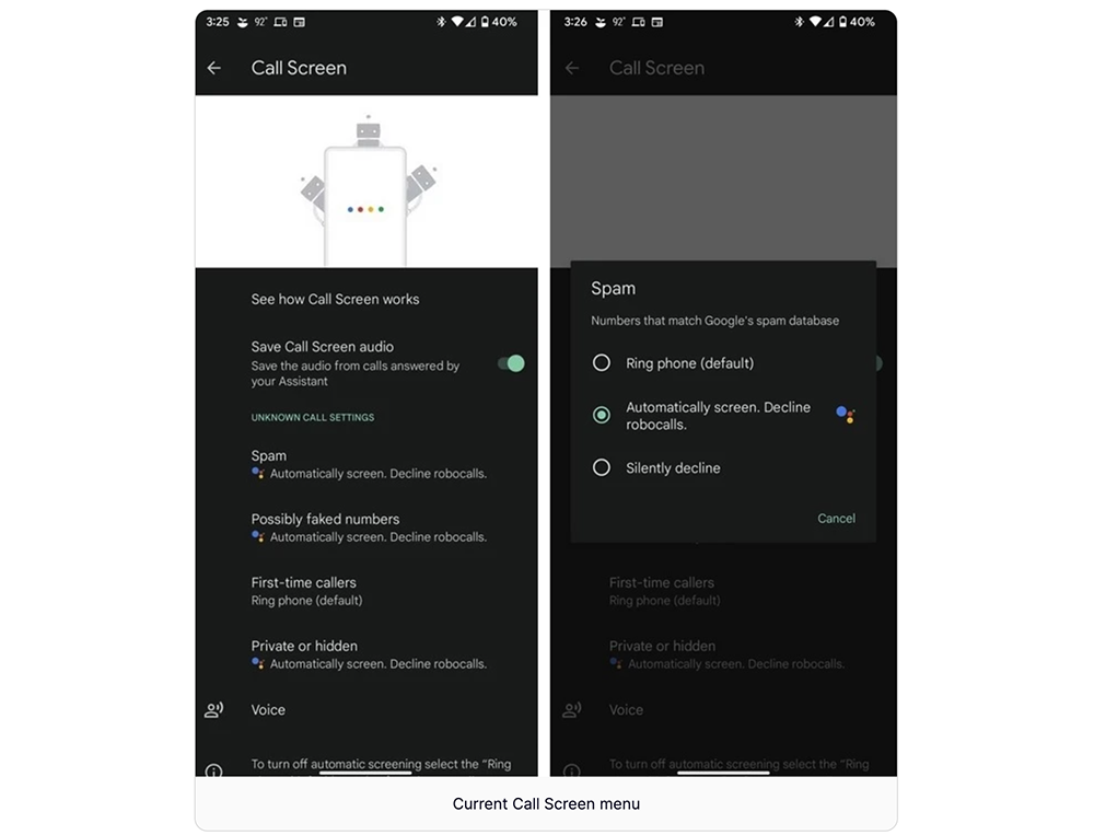 Google 推新通話介面,為 Android 用戶提供三層級「處理」不想接的來電 - 電腦王阿達 Google 推新通話介面,為 Android 用戶提供三層級「處理」不想接的來電 - 電腦王阿達