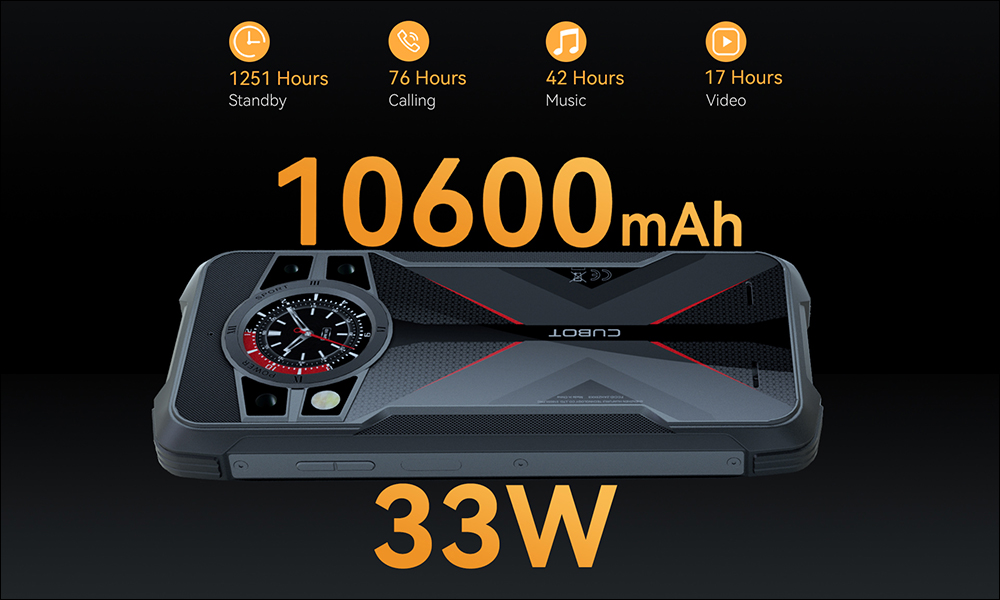 Cubot 推出 KingKong 9 智慧手機:配備 10600mAh 超大電池、1.08 億像素相機、120Hz 更新率主螢幕,背面還有手錶螢幕 - 電腦王阿達 Cubot 推出 KingKong 9 智慧手機:配備 10600mAh 超大電池、1.08 億像素相機、120Hz 更新率主螢幕,背面還有手錶螢幕 - 電腦王阿達