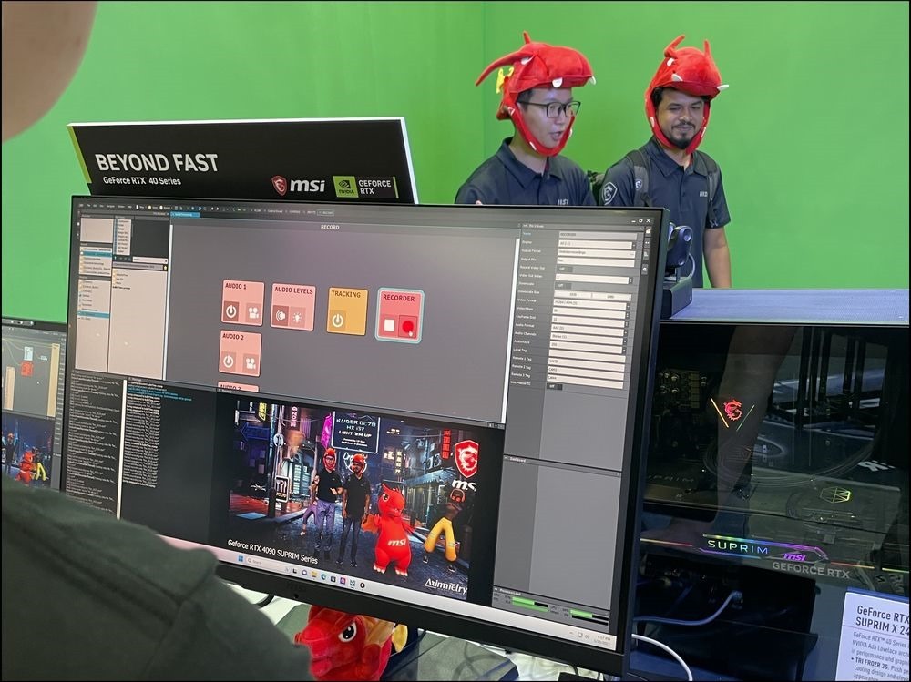 【新聞照片五】HTC VIVE Mars CamTrack虛擬拍片製作解決方案,無需安裝即可輕鬆進行即時影像合成拍攝及製作 【新聞照片五】HTC VIVE Mars CamTrack虛擬拍片製作解決方案,無需安裝即可輕鬆進行即時影像合成拍攝及製作