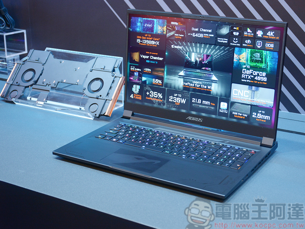 技嘉 Gigabyte 展出 AORUS 和 AERO 新品,展現無與倫比極致體驗 - 電腦王阿達 技嘉 Gigabyte 展出 AORUS 和 AERO 新品,展現無與倫比極致體驗 - 電腦王阿達
