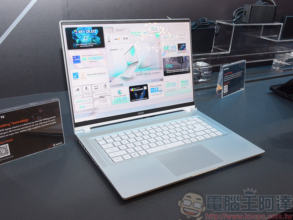 技嘉 Gigabyte 展出 AORUS 和 AERO 新品,展現無與倫比極致體驗 - 電腦王阿達 技嘉 Gigabyte 展出 AORUS 和 AERO 新品,展現無與倫比極致體驗 - 電腦王阿達