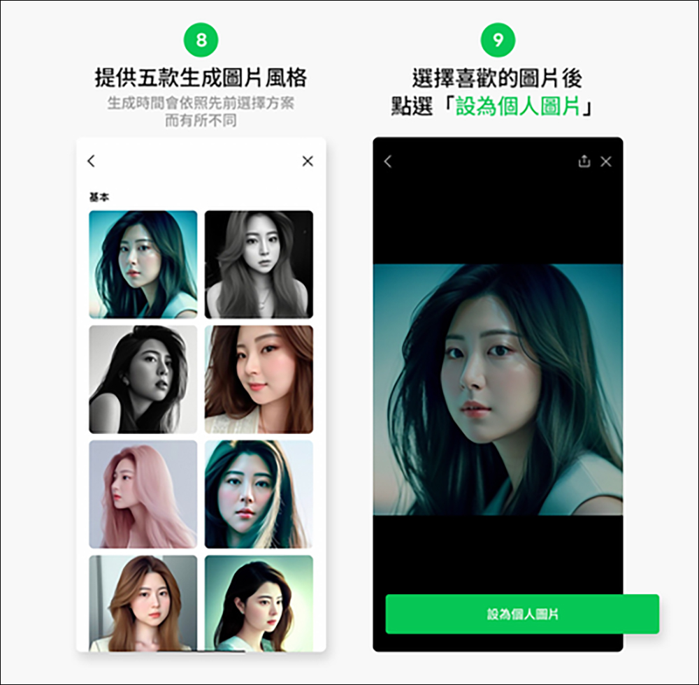 LINE 推出「AI 自拍」新功能上線,可用它打造 AI 人像設為 LINE 個人圖片 - 電腦王阿達 LINE 推出「AI 自拍」新功能上線,可用它打造 AI 人像設為 LINE 個人圖片 - 電腦王阿達
