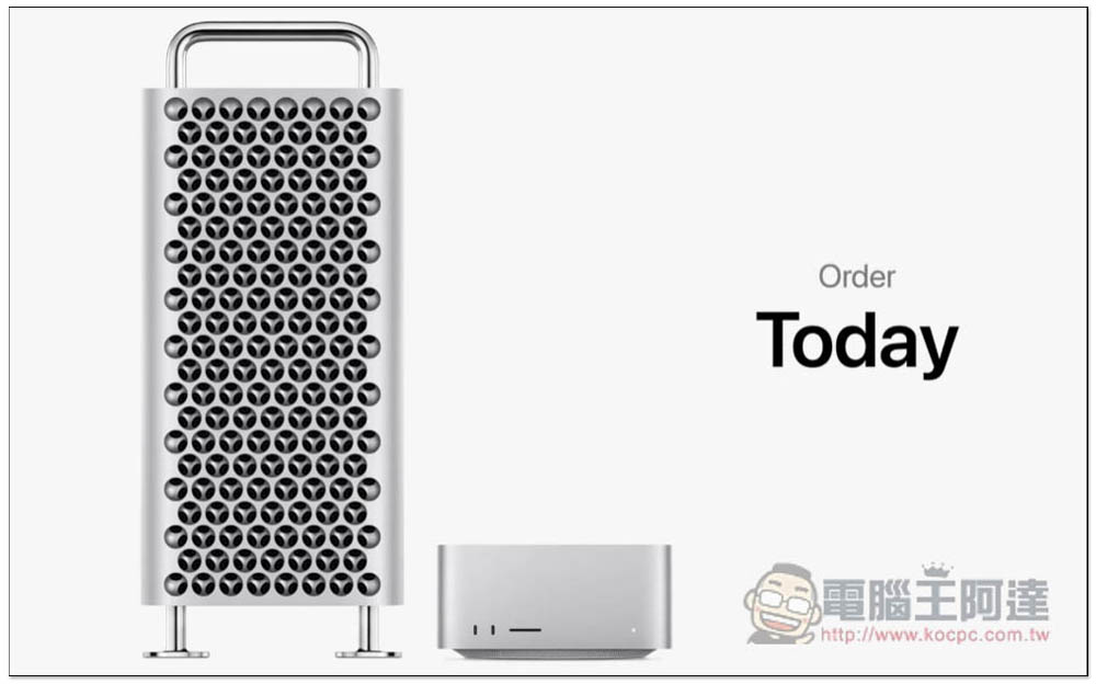 Apple 推出搭載最強 M2 Ultra 晶片的新一代 Mac Pro、Mac Studio - 電腦王阿達 Apple 推出搭載最強 M2 Ultra 晶片的新一代 Mac Pro、Mac Studio - 電腦王阿達