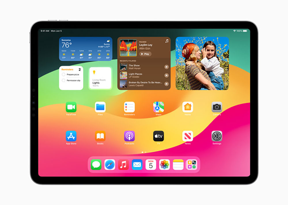 iPadOS 17 帶來增強個人化鎖定畫面，備忘錄、健康、PDF、互動式小工具等新功能 - 電腦王阿達