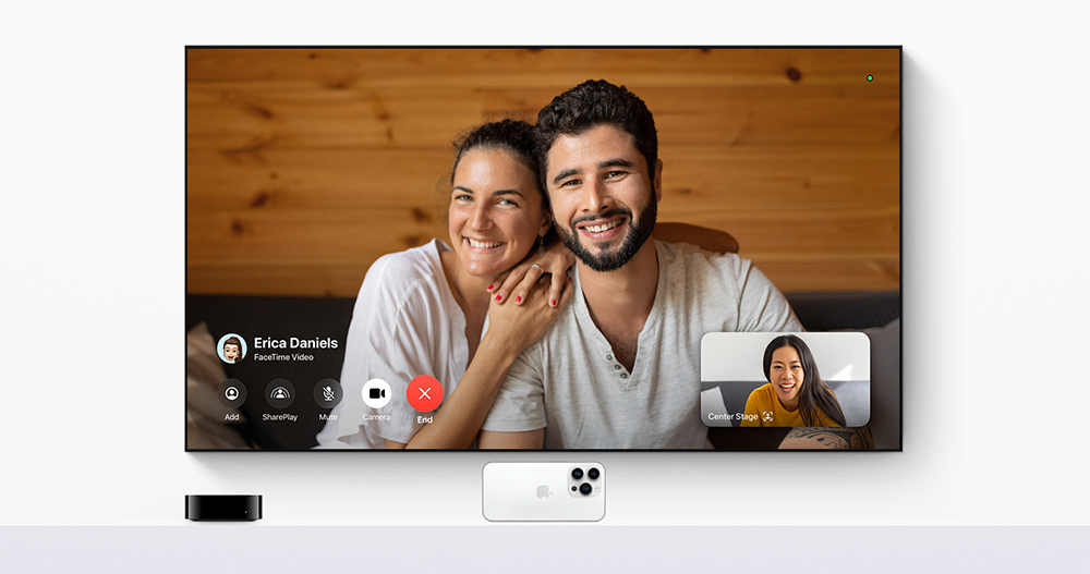 Apple TV 將直接內建鏡頭