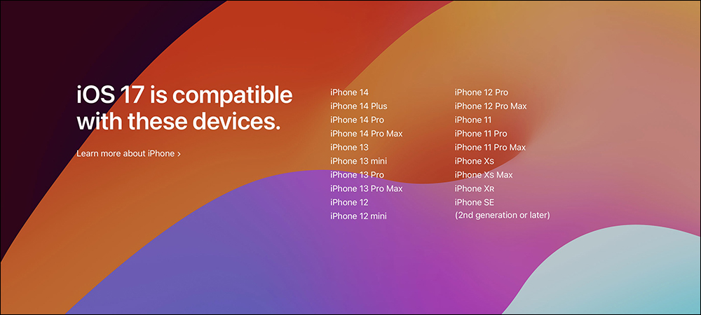 iOS 17 支援裝置清單公布,iPhone 8/ 8 Plus、iPhone X 將無法升級 - 電腦王阿達 iOS 17 支援裝置清單公布,iPhone 8/ 8 Plus、iPhone X 將無法升級 - 電腦王阿達