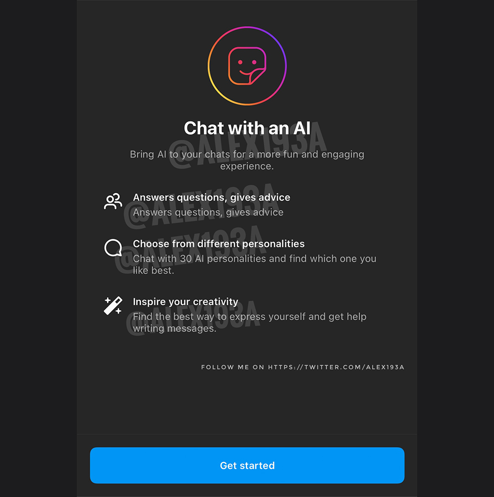 Instagram 傳也在打造 AI 聊天機器人，總共有 30 種人格 - 電腦王阿達
