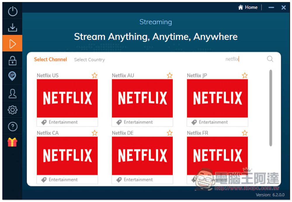 可看超過 7 國 Netflix 隱藏影片的 VPN 推終身方案,只需 60 美金一次買斷 - 電腦王阿達 可看超過 7 國 Netflix 隱藏影片的 VPN 推終身方案,只需 60 美金一次買斷 - 電腦王阿達