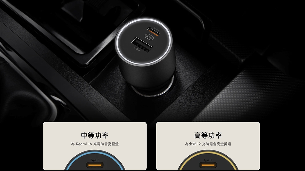 小米 Xiaomi 車用充電器 1A1C 快充版 (67W)推出,支援手機、筆電、行動電源等裝置充電 - 電腦王阿達 小米 Xiaomi 車用充電器 1A1C 快充版 (67W)推出,支援手機、筆電、行動電源等裝置充電 - 電腦王阿達