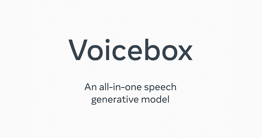 Meta Voicebox AI 只需 2 秒聲音樣本即可生成多國語音，還能講出不同風格 - 電腦王阿達