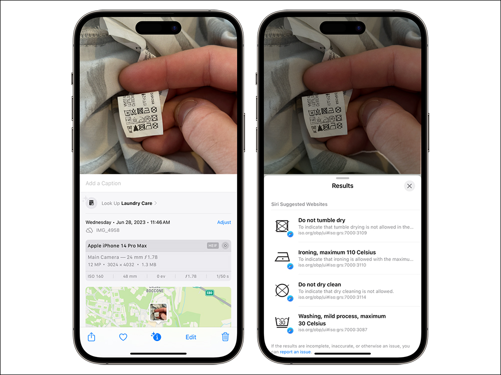 iOS 17 圖像查詢功能,可從照片 App 辨識衣物洗滌標示與汽車功能符號 - 電腦王阿達 iOS 17 圖像查詢功能,可從照片 App 辨識衣物洗滌標示與汽車功能符號 - 電腦王阿達