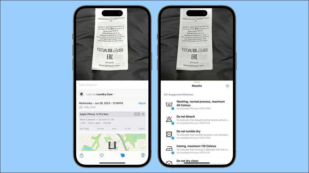 iOS 17 圖像查詢功能,可從照片 App 辨識衣物洗滌標示與汽車功能符號 - 電腦王阿達 iOS 17 圖像查詢功能,可從照片 App 辨識衣物洗滌標示與汽車功能符號 - 電腦王阿達
