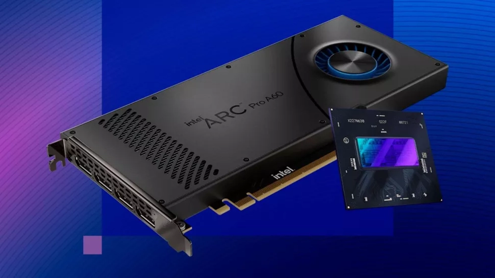 Intel 推出單卡槽的 Arc Pro A60 和 Pro A60M 專業級顯示卡,A60 建議售價似乎只有 175 美元 - 電腦王阿達 Intel 推出單卡槽的 Arc Pro A60 和 Pro A60M 專業級顯示卡,A60 建議售價似乎只有 175 美元 - 電腦王阿達
