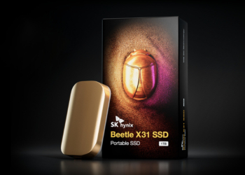 有著時尚外觀的 SK hynix Beetle X31 可攜式固態硬碟在台推出，傳輸速率達 10 Gbps