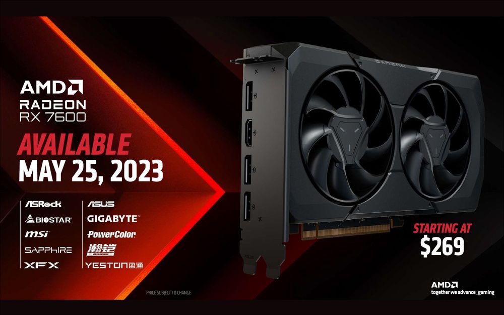 RX 7600 XT 低調發表?是 AMD 官網鬧烏龍啦 - 電腦王阿達 RX 7600 XT 低調發表?是 AMD 官網鬧烏龍啦 - 電腦王阿達