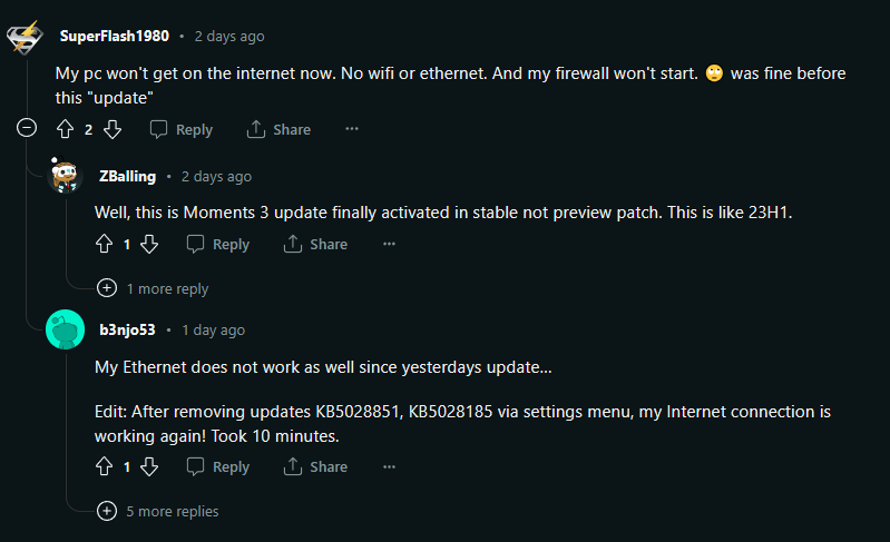 Win10/Win11 最新更新傳大量災情,升級後很可能就無法上網、速度變慢 - 電腦王阿達 Win10/Win11 最新更新傳大量災情,升級後很可能就無法上網、速度變慢 - 電腦王阿達