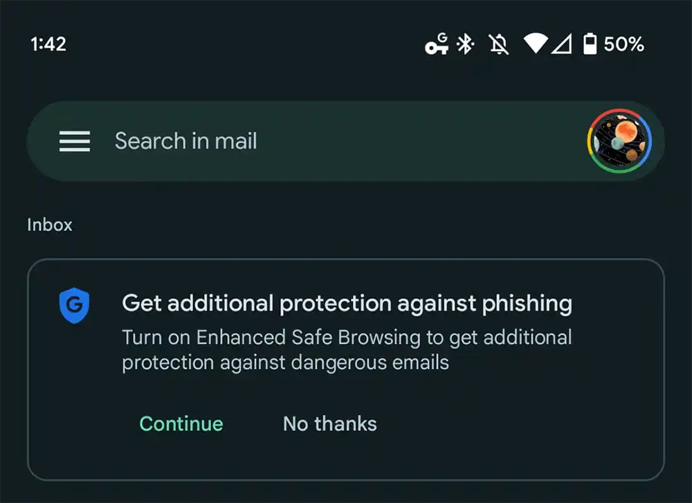 Google 開始用 Gmail 催促用戶啟用安全瀏覽強化防護功能 - 電腦王阿達 Google 開始用 Gmail 催促用戶啟用安全瀏覽強化防護功能 - 電腦王阿達