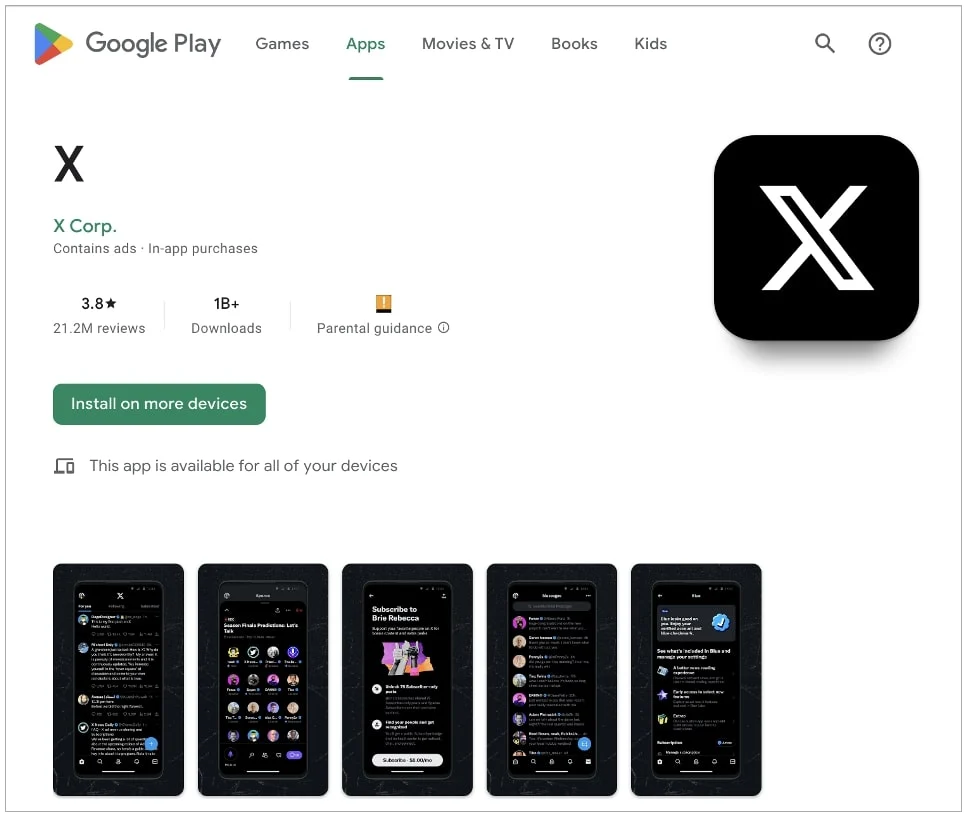 Twitter 想把 iOS 應用程式的名字也改成 X，但被 Apple 拒絕了 - 電腦王阿達