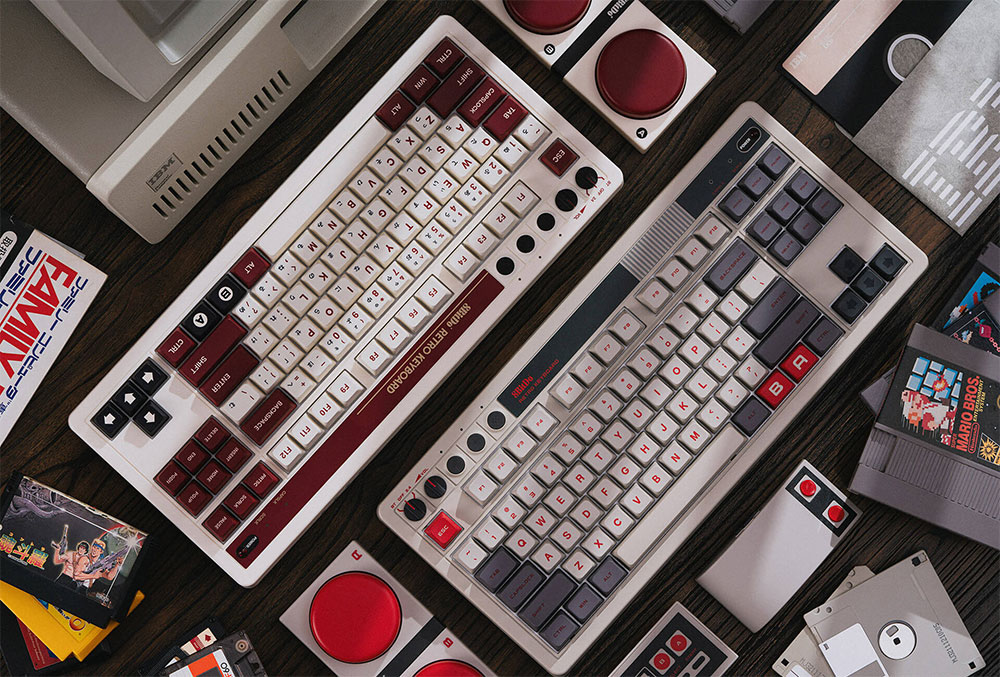 必讀!選購你的第一把機械式鍵盤全方位指南 - 電腦王阿達 8BitDo 觸角伸向機械式鍵盤,首波推出致敬經典遊戲主機新品 - 電腦王阿達