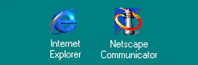說故事時間：從桌面圖示了解網路瀏覽器的發展史（與兩次瀏覽器大戰） - 電腦王阿達