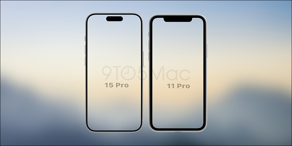 iPhone 15 Pro 系列螢幕邊框有多薄?多窄?外媒製作歷代 iPhone 比較圖 - 電腦王阿達 iPhone 15 Pro 系列螢幕邊框有多薄?多窄?外媒製作歷代 iPhone 比較圖 - 電腦王阿達