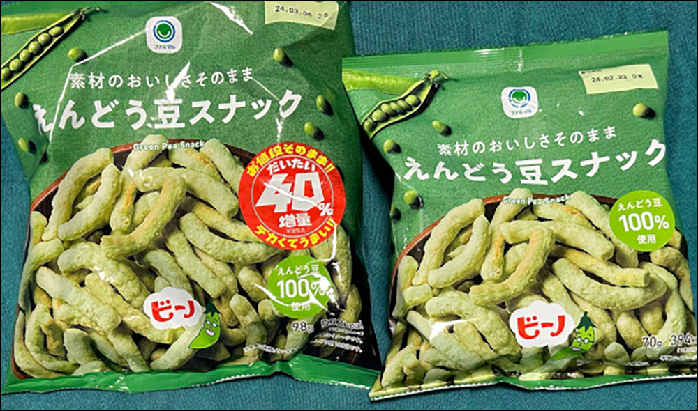 日本全家推出「食品大增量40%」活動,網路實測是否又是「逆向詐欺」? - 電腦王阿達 日本全家推出「食品大增量40%」活動,網路實測是否又是「逆向詐欺」? - 電腦王阿達