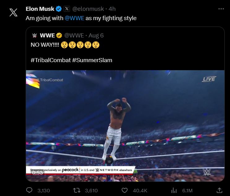 伊隆·馬斯克(Elon Musk)宣布與馬克·祖克柏(Mark Zuckerberg)的決鬥將在 X 進行直播 - 電腦王阿達 伊隆·馬斯克(Elon Musk)宣布與馬克·祖克柏(Mark Zuckerberg)的決鬥將在 X 進行直播 - 電腦王阿達