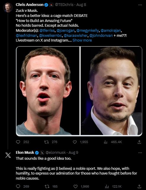 伊隆·馬斯克(Elon Musk)與馬克·祖克柏(Mark Zuckerberg)的決鬥居然要在這裡舉行? - 電腦王阿達 伊隆·馬斯克(Elon Musk)與馬克·祖克柏(Mark Zuckerberg)的決鬥居然要在這裡舉行? - 電腦王阿達