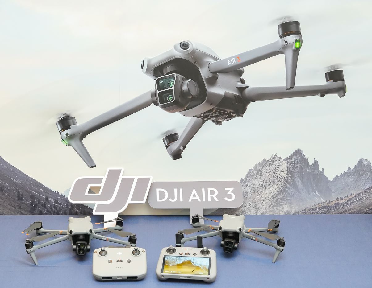 DJI與聯強國際攜手強勢推出雙鏡頭空拍機DJI AIR 3與旗艦級運動相機Osmo Action 4。 - 電腦王阿達 DJI與聯強國際攜手強勢推出雙鏡頭空拍機DJI AIR 3與旗艦級運動相機Osmo Action 4。 - 電腦王阿達
