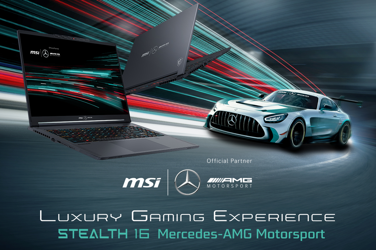 MSI與Mercedes-AMG攜手打造限量版聯名筆電「Stealth 16 Mercedes-AMG Motorsport」,即日起開放預購 - 電腦王阿達 MSI與Mercedes-AMG攜手打造限量版聯名筆電「Stealth 16 Mercedes-AMG Motorsport」,即日起開放預購 - 電腦王阿達