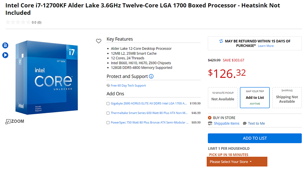 Intel 第 12 代處理器正開始超級大降價?12 核心 i7-12700KF 只需 4000 台幣 - 電腦王阿達 Intel 第 12 代處理器正開始超級大降價?12 核心 i7-12700KF 只需 4000 台幣 - 電腦王阿達