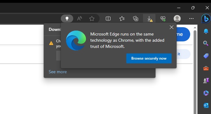 Microsoft Edge 被人發現將 Chrome 安裝檔判定成「潛在有害應用」,不過應該是意外 - 電腦王阿達 Microsoft Edge 被人發現將 Chrome 安裝檔判定成「潛在有害應用」,不過應該是意外 - 電腦王阿達