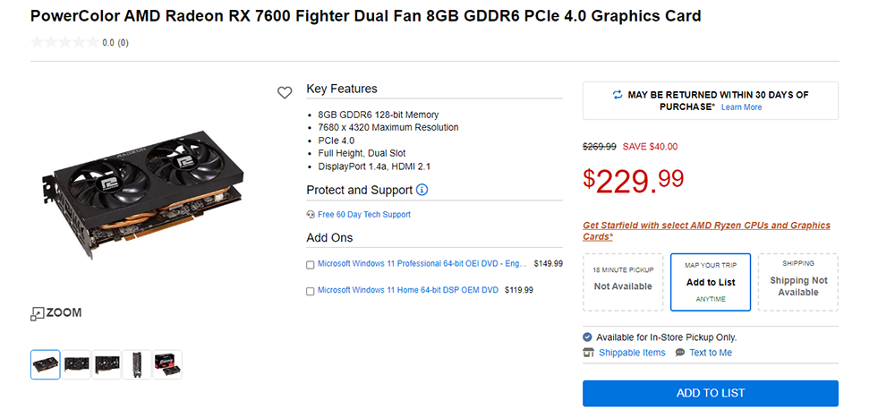 價格戰開打!不只是 NVIDIA,AMD RX 7600 國外降到只需 NT$7,300 就能入手 - 電腦王阿達 價格戰開打!不只是 NVIDIA,AMD RX 7600 國外降到只需 NT$7,300 就能入手 - 電腦王阿達