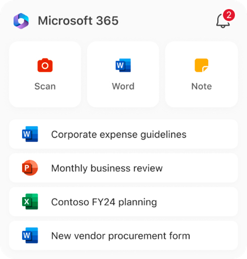 Microsoft 365 行動版即將獲得小工具與增強新功能 - 電腦王阿達 Microsoft 365 行動版即將獲得小工具與增強新功能 - 電腦王阿達