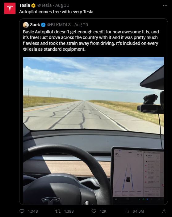 NHTSA擔憂駕駛長時間使用Tesla“Elon mode”的安全風險 - 電腦王阿達 NHTSA擔憂駕駛長時間使用Tesla“Elon mode”的安全風險 - 電腦王阿達