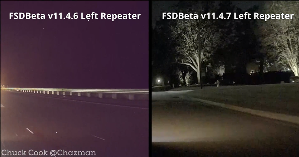 告別土黃畫面，Tesla 以韌體升級舊有 FSD 相機的色彩與低光表現 - 電腦王阿達