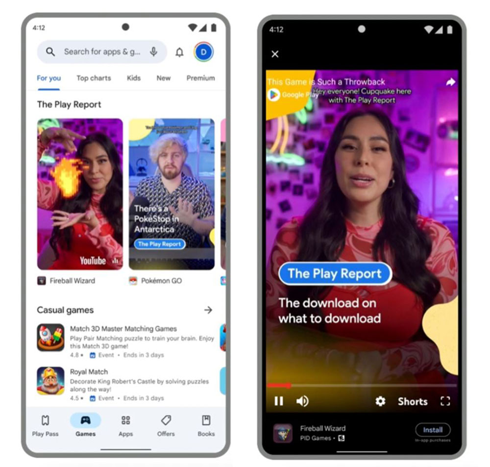Google Play 商店中將加入類似 TikTok 的短影片 - 電腦王阿達 Google Play 商店中將加入類似 TikTok 的短影片 - 電腦王阿達
