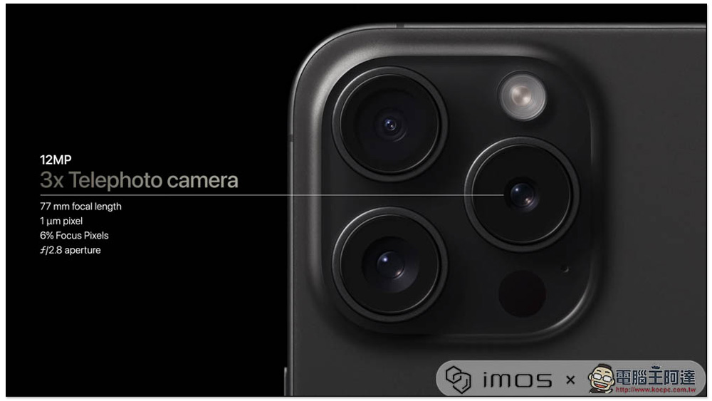 iPhone 15 Pro、iPhone 15 Pro Max 正式亮相!鈦金屬機身、最強 A17 Pro 晶片、能玩 3A 遊戲 - 電腦王阿達 iPhone 15 Pro、iPhone 15 Pro Max 正式亮相!鈦金屬機身、最強 A17 Pro 晶片、能玩 3A 遊戲 - 電腦王阿達