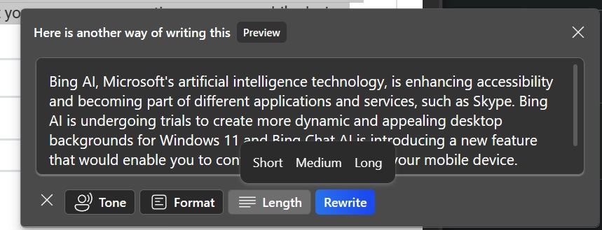 Microsoft Edge 正在測試一項全新「AI 寫作」功能,使用 ChatGPT 和 Bing AI - 電腦王阿達 Microsoft Edge 正在測試一項全新「AI 寫作」功能,使用 ChatGPT 和 Bing AI - 電腦王阿達
