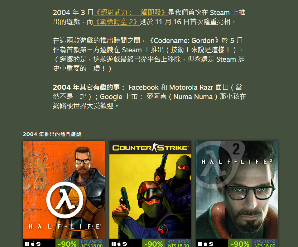 Steam 20周年特設網頁公開 推出0.7折遊戲組合包 - 電腦王阿達 Steam 20周年特設網頁公開 推出0.7折遊戲組合包 - 電腦王阿達