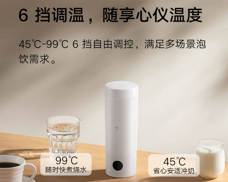「小米米家便攜電熱杯2」正式登場,6 檔調溫、8分鐘加熱、支援多國通用電壓 - 電腦王阿達 「小米米家便攜電熱杯2」正式登場,6 檔調溫、8分鐘加熱、支援多國通用電壓 - 電腦王阿達