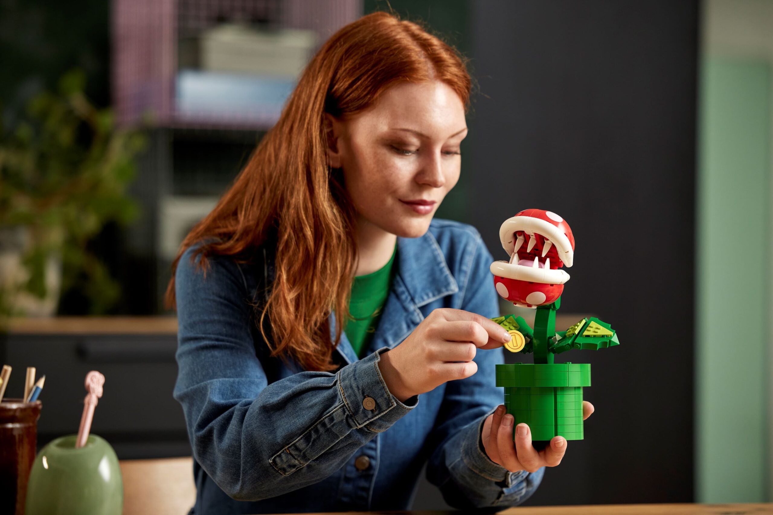 樂高公開將於 11 月推出的《超級瑪利歐兄弟》系列全新主題「食人花」套組，價格為 59.99 美元 - 電腦王阿達