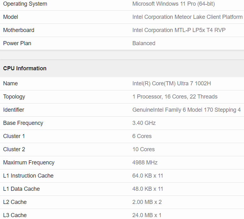Meteor Lake 架構 Intel Core 7 165H 處理器首次現身 Geekbench 跑分資料庫,分數跟 i9-13900H 差不多 - 電腦王阿達 Meteor Lake 架構 Intel Core 7 165H 處理器首次現身 Geekbench 跑分資料庫,分數跟 i9-13900H 差不多 - 電腦王阿達