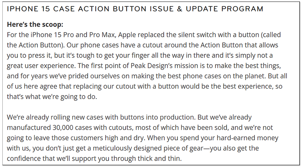 尷尬了！部分保護殼廠商以為 Apple 不會為 iPhone 15 Pro 加入動作按鈕，導致現在需要盡快修改產品 - 電腦王阿達