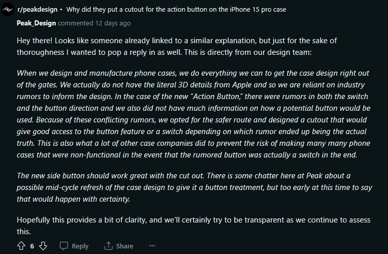 尷尬了!部分保護殼廠商以為 Apple 不會為 iPhone 15 Pro 加入動作按鈕,導致現在需要盡快修改產品 - 電腦王阿達 尷尬了!部分保護殼廠商以為 Apple 不會為 iPhone 15 Pro 加入動作按鈕,導致現在需要盡快修改產品 - 電腦王阿達