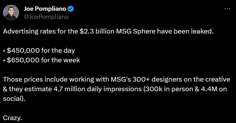 讓人大開眼界的拉斯維加斯新地標: MSG Sphere 威尼斯人酒店球體館 - 電腦王阿達 讓人大開眼界的拉斯維加斯新地標: MSG Sphere 威尼斯人酒店球體館 - 電腦王阿達